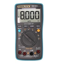 Toolfix TF-601 Dijital Multimetre (Siyah)