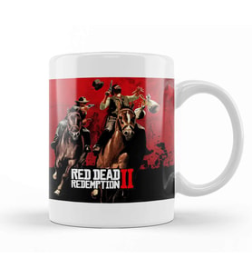 Red Dead Redemption 2 05 Kupa Bardak Porselen