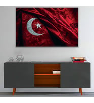 Al Bayrak Kanvas Tablo