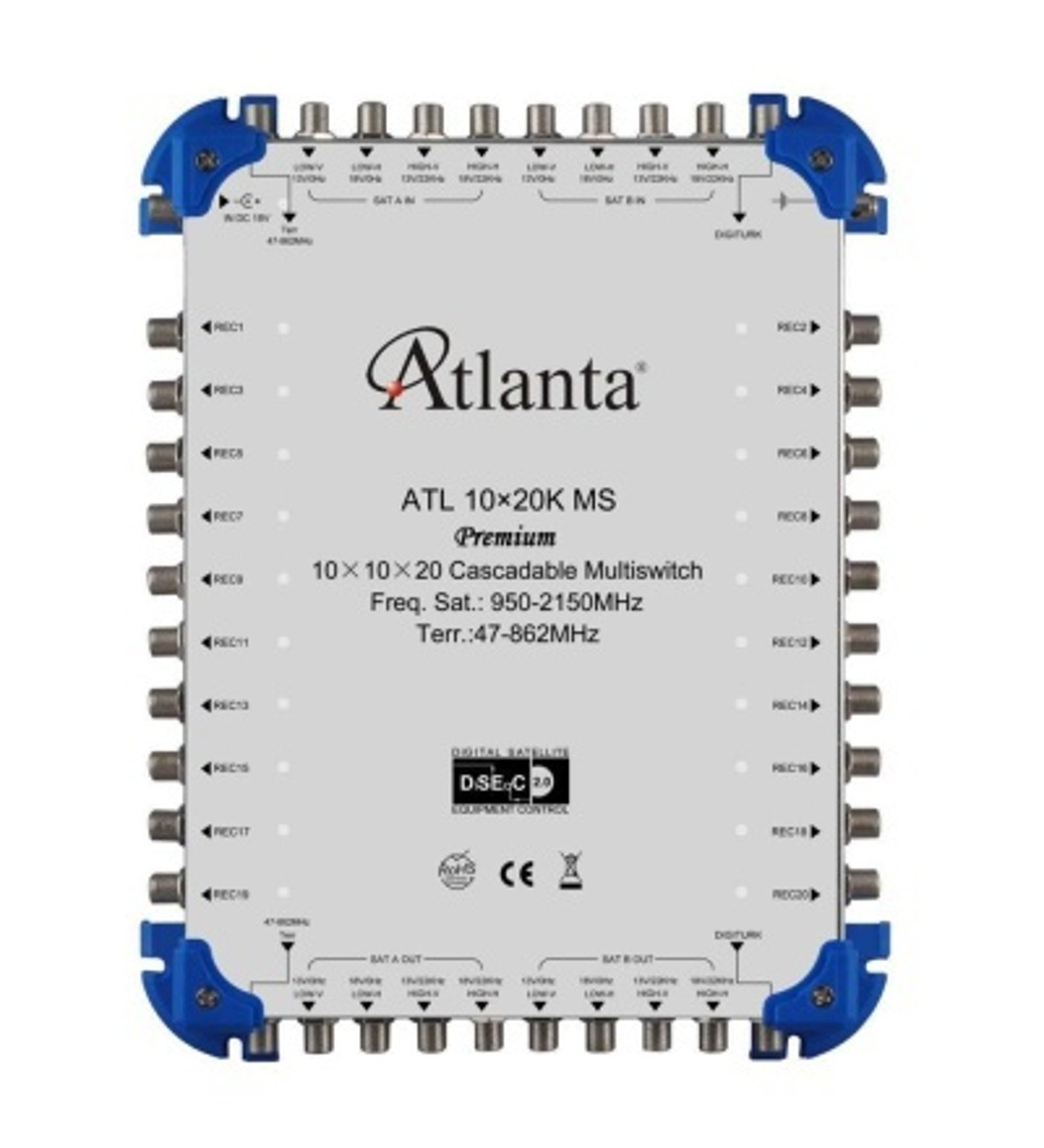 Atlanta 10/20 10x20 Santral Merkezi Sistem Multiswitch (Geçişli Kaskatlı)