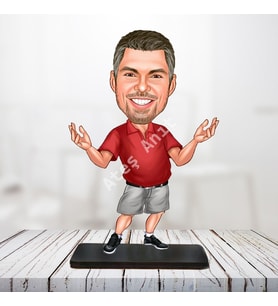 Ahşap_Karikatür_biblo _ATS-28