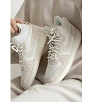 Nike Court Borough Mid Kadın Spor Ayakkabı Krem