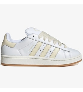 Adidas Campus 00s W Leather Unisex Sneaker Hakiki Deri Günlük Spor Ayakkabı Krem