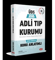 2026 ÜDS Adli Tıp Kurumu Ortak Konular Konu Anlatımlı Data Yayınları
