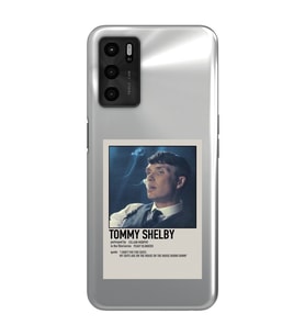 Oppo A16 Uyumlu Tommy Shelby Peaky Blinders Desenli Şeffaf Telefon Kılıfı