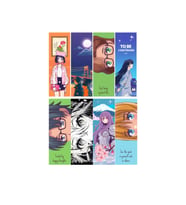 Anime 8'li Ayraç Seti- Anime  Hediyelik Kitap Ayracı 8 adet!