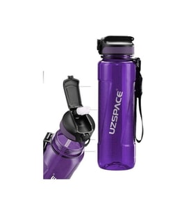 UZSPACE PİPETLİ MATARA TRITAN 6057 1000 ML MOR