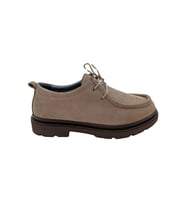 Huguette  Erkek Hakiki Deri Casual Ayakkabı  - Huguette - KOYU KAHVE - 44 (Kum)