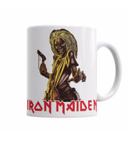 iron maiden    Kupa Bardak Porselen