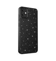 Samsung Galaxy A05 Kılıf Kamera Korumalı Simli Lüks Işıltılı Silikon (Siyah)