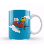 Adventure Time Jake And Finn Kupa Bardak Porselen