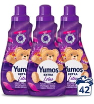 ŞeyliŞeyler - Yumoş Ekstra Konsantre Çamaşır Yumuşatıcısı Lotus 1008 ml (42 Yıkama) 3 Adet