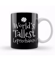 Funny World s Tallest Leprechaun St Patrick s Day Kupa Bardak Porselen