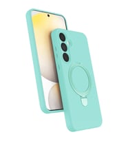 Galaxy A55 5G Magsafe Standlı Kapak - Su Yeşili