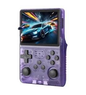 Schitec Retro Arcade R40S Pro Taşınabilir El Atari Konsolu 30.000 Oyunlu 98GB Mor
