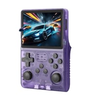 Schitec Retro Arcade R40S Pro Taşınabilir El Atari Konsolu 30.000 Oyunlu 98GB Mor