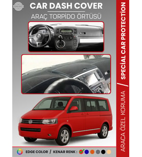VOLKSWAGEN TRANSPORTER T5 (2003-2016) Torpido Örtüsü Ön Göğüs Koruma Torpido Koruma Tam Uyum