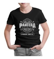 Pantera - Stronger than All Siyah Çocuk Tshirt