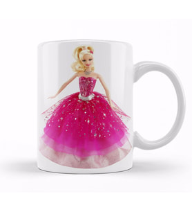 Barbie   Kupa Bardak Porselen