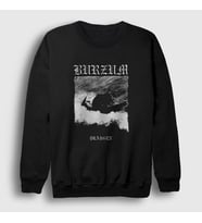 Presmono Unisex Siyah Draugen V2 Burzum Sweatshirt 378811tt