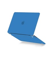Uray store Apple Macbook Pro 13 2020 Macbook Buzlu Kapak - Mavi