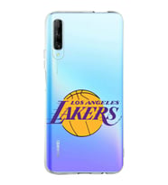 Huawei P Smart Pro Uyumlu Kapak LA Lakers Tasarımlı Şeffaf Silikon Kılıf