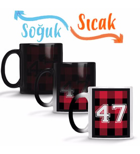Camiseta 47 Sihirli Kupa Bardak Porselen