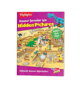 Dinozor Sevenler İçin Hidden Pictures Dikkat Atölyesi Yayınları