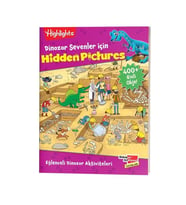 Dinozor Sevenler İçin Hidden Pictures Dikkat Atölyesi Yayınları