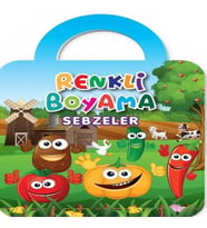 Renkli Boyama-Sebzeler