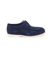 Comfort Taban Hakiki Deri Casual Erkek Ayakkabı (Lacivert Süet)
