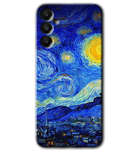 Galaxy A05s Kılıf HD Desen Baskılı Kılıf - Starry Night