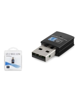 Wıfı Adaptör 300Mbps Siyah HDX2255