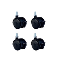 Büyük Plastik Vidalı Frenli - 50MM HKS129 - 4 Adet