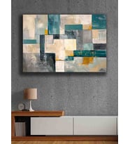 Koç stüdyo Modern tasarım kanvas tablo 50x70 (Çok Renkli)