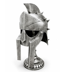 Gladyatör Miğferi Biblosu - Metal - 53x16 cm Dekoratif Obje