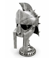 Gladyatör Miğferi Biblosu - Metal - 53x16 cm Dekoratif Obje