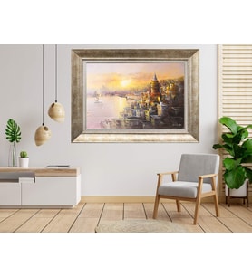 Gümüş Çerçeveli Tablo nb305