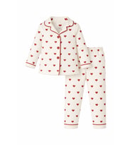 Kalpli Kız Bebek Alt Üst 2'li Pijama Takım-Çok Renkli