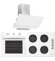 Alveus 6 Program Turbo Ankastre Cam Set - Beyaz