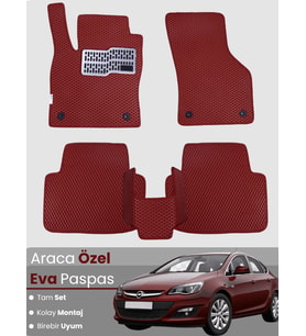 OPEL ASTRA J SEDAN (2012-2018) Uyumlu EVA Paspas Tam Set–Araca Özel,Kolay Montaj