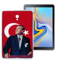 Samsung Galaxy Tab A  SM T590 Baskılı Silikon Kılıf BK-26