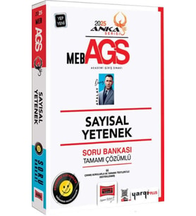 2025 MEB AGS Anka Serisi Sayısal Yetenek Tamamı Çözümlü Soru Bankası Yargı Yayınları