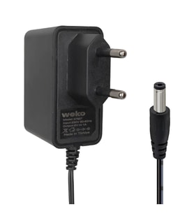 Weko WK-37857 Plastik Kasa 8 Volt - 1 Amper Yerli Üretim 5.5*2.5 Mm Uçlu Priz Tipi Adaptör