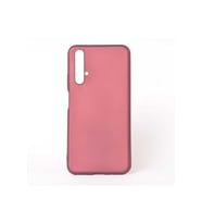 Huawei Honor 20 Uyumlu Kılıf Zore Premier Silikon Kapak (Mürdüm)