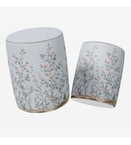 Adawall Mini Colorful Flowers Puf