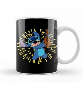 Happy Stitch Kupa Bardak Porselen