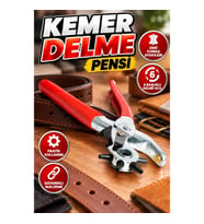 6 Başlıklı Kemer Delme Pensi – Deri Kumaş Ayakkabı Delme Aleti