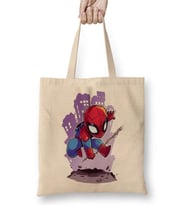 Spider Man Bez Çanta Uzun Saplı