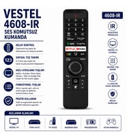 Vestel 4608-IR TV Kumandası